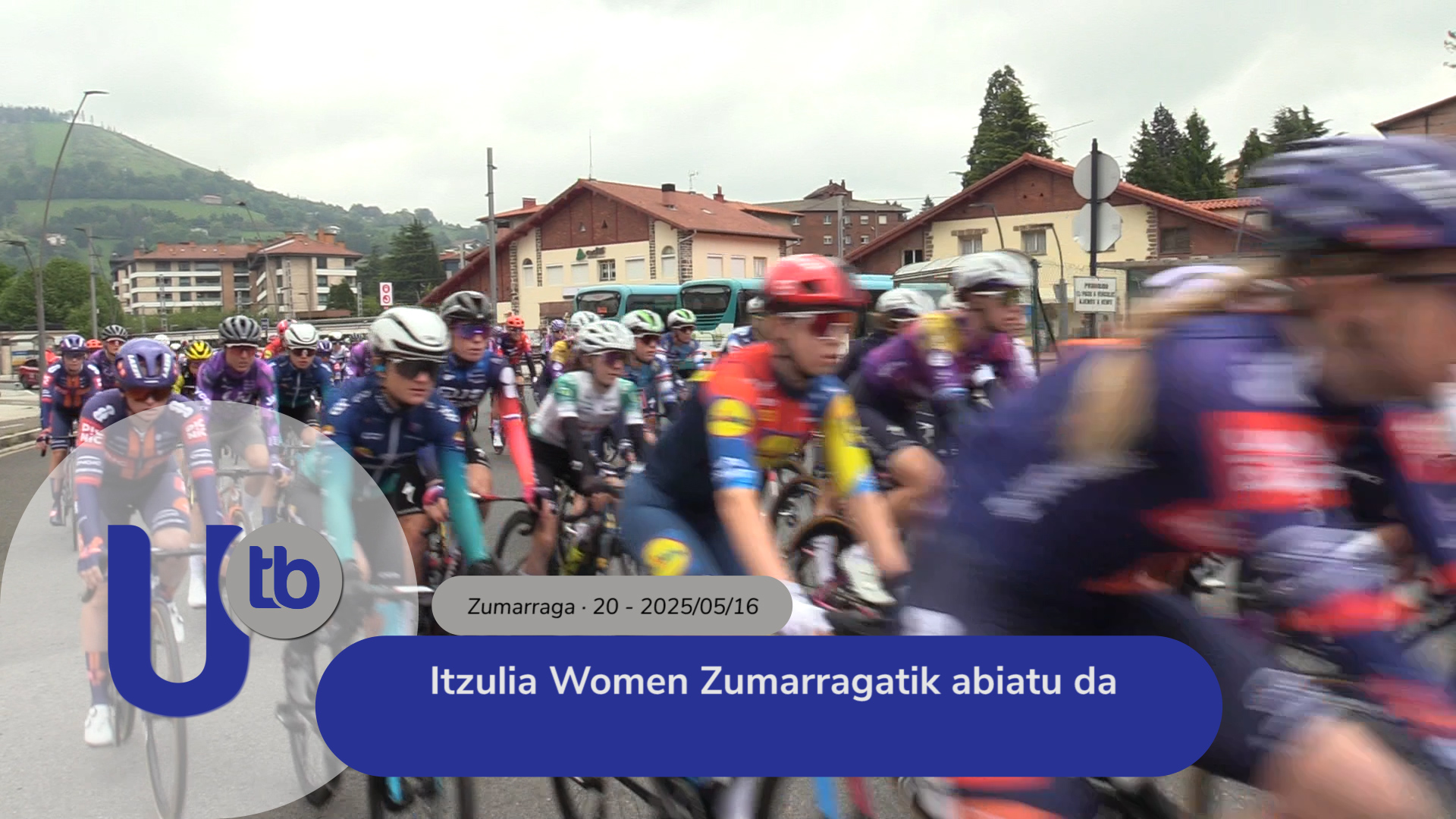 La Itzulia Women sale desde Zumarraga / Itzulia Women Zumarragatik abiatu da