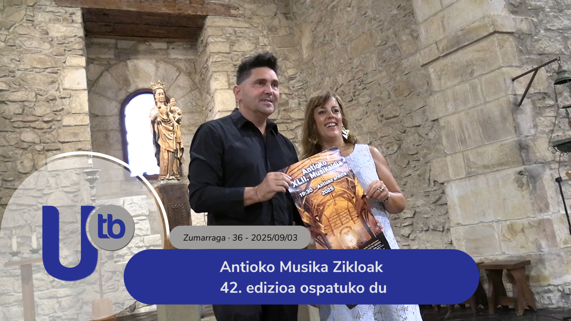 El Ciclo Musical de La Antigua celebra su 42ª edición / Antioko Musika Zikloak 42. edizioa ospatuko du