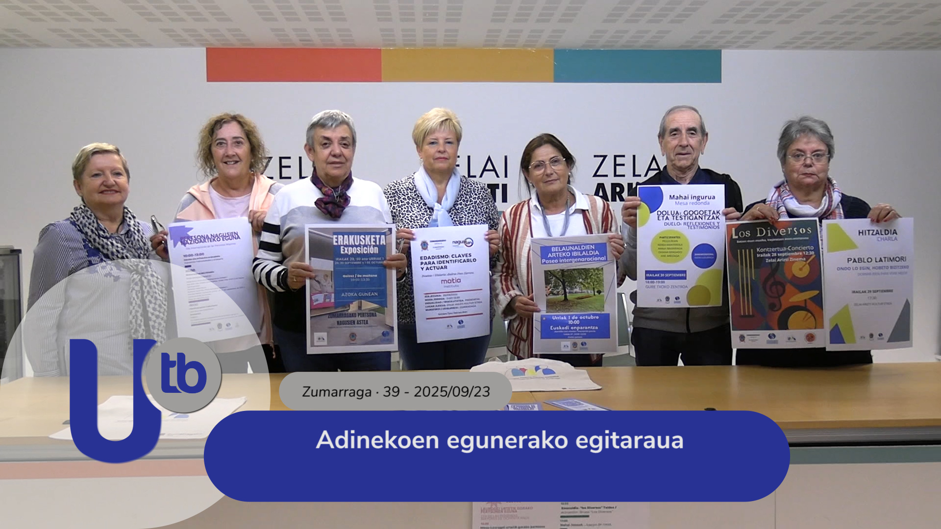Programación para el día de las personas mayores / Adinekoen egunerako egitaraua