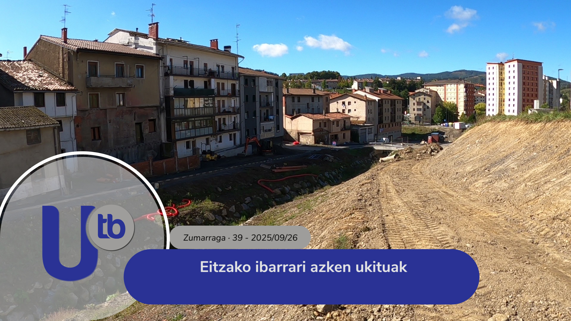 Últimos retoques a la vaguada de Eitza / Eitzako ibarrari azken ukituak