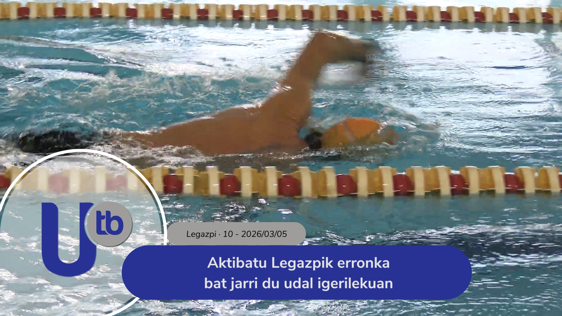 Aktibatu Legazpi impulsa un reto en la piscina municipal  / Aktibatu Legazpik erronka bat jarri du udal igerilekuan