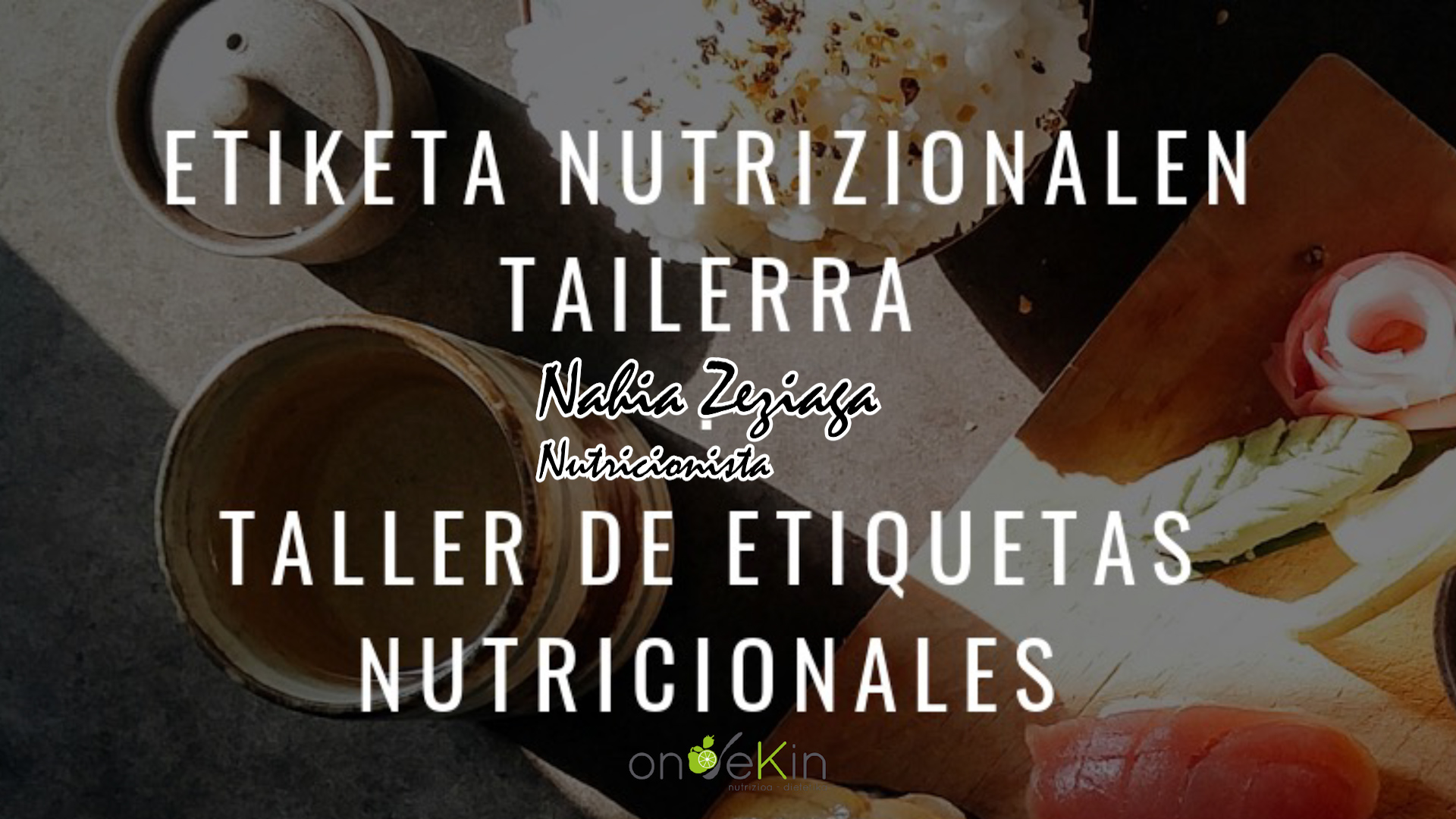 ¿Sabemos lo que comemos? Badakigu zer jaten dugun?
