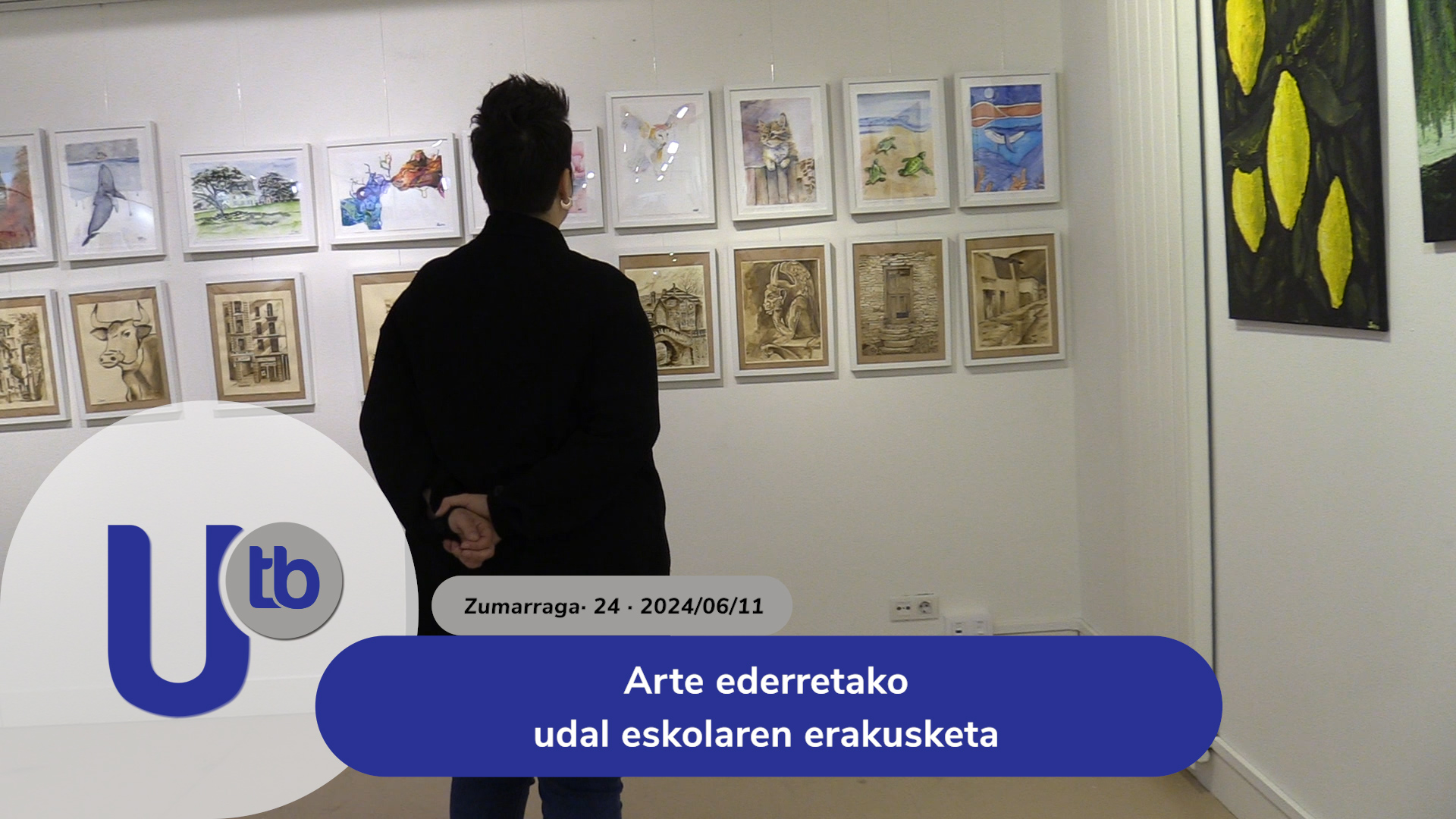 Exposición de la escuela municipal de bellas artes / Arte ederretako udal eskolaren erakusketa