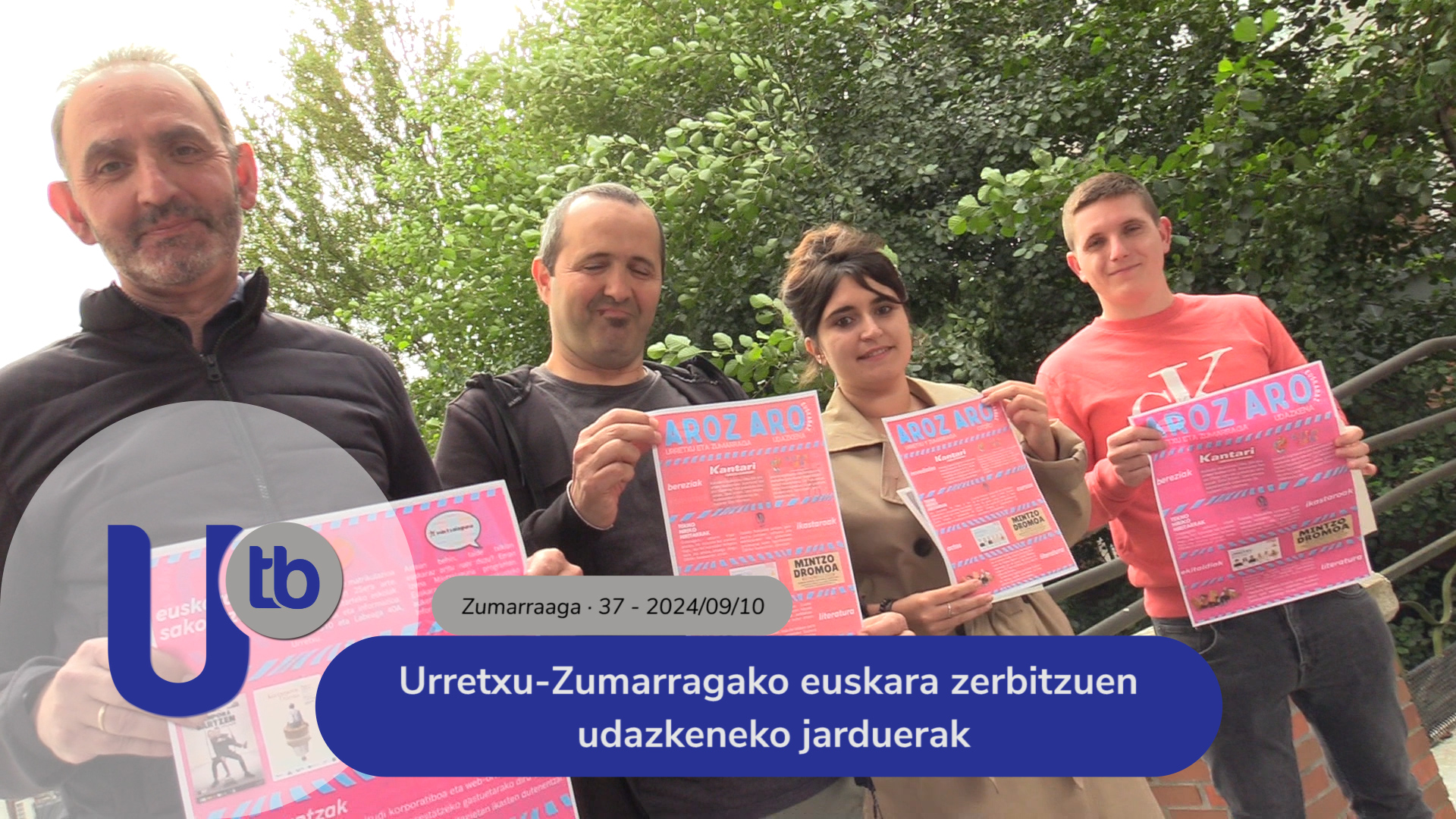 Actividades de otoño de los servicios de euskera de Urretxu-Zumarraga / Urretxu-Zumarragako euskara zerbitzuen udazkeneko jarduerak