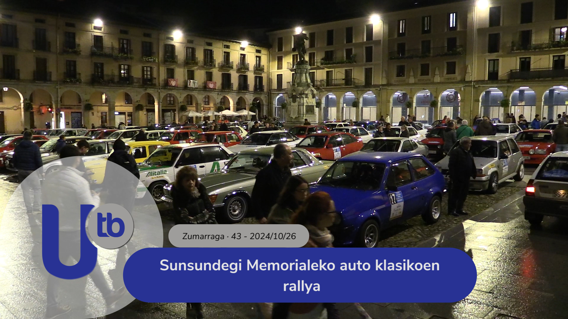 Rally de coches clásicos Memorial Sunsundegi / Sunsundegi Memorialeko auto klasikoen rallya